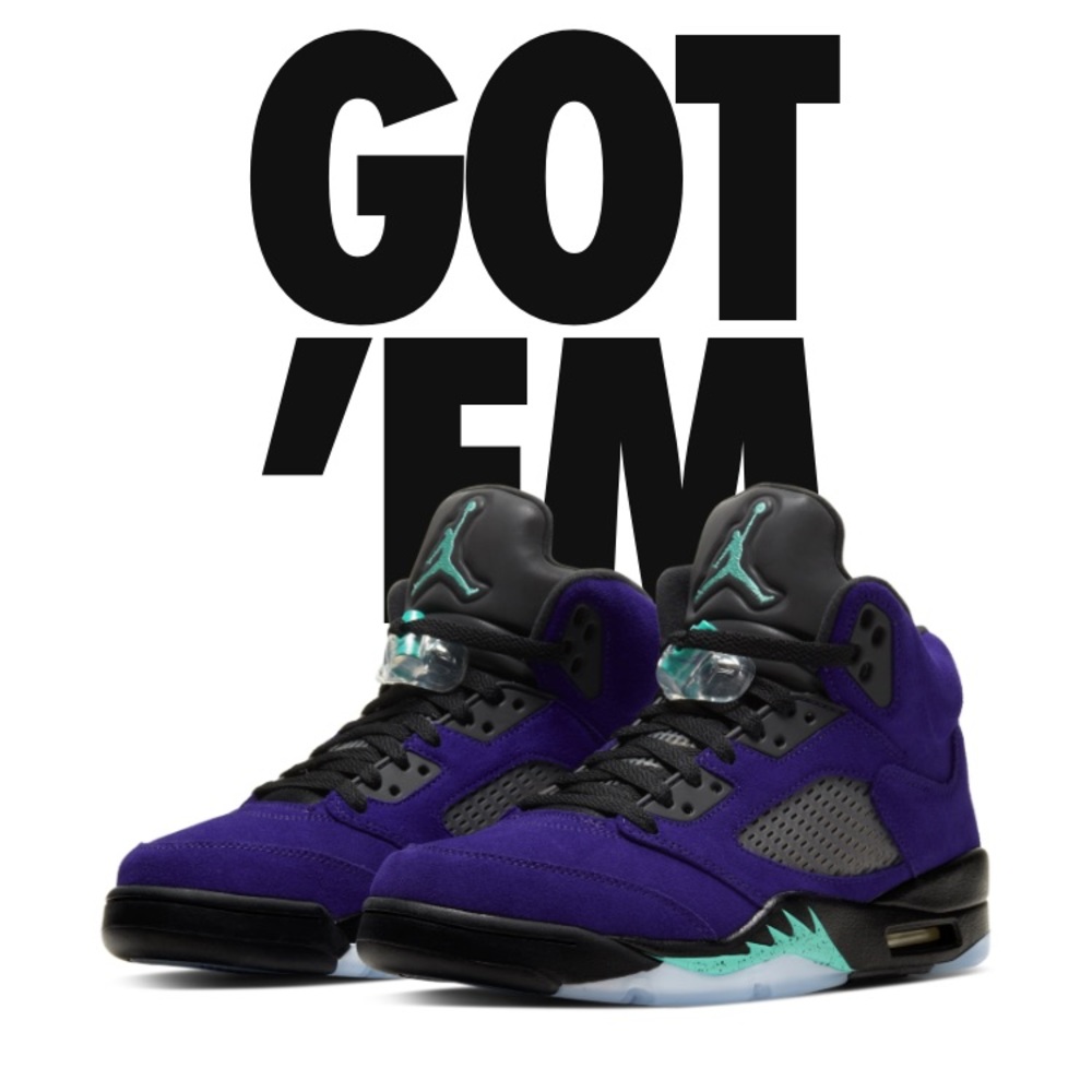 Jordan 5 alternate grape